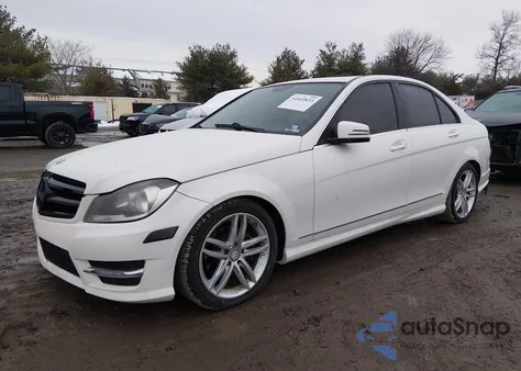 2012 Mercedes-Benz C 300 Sport 4Matic from USA, damaged, VIN WDDGF8BB6CR223787